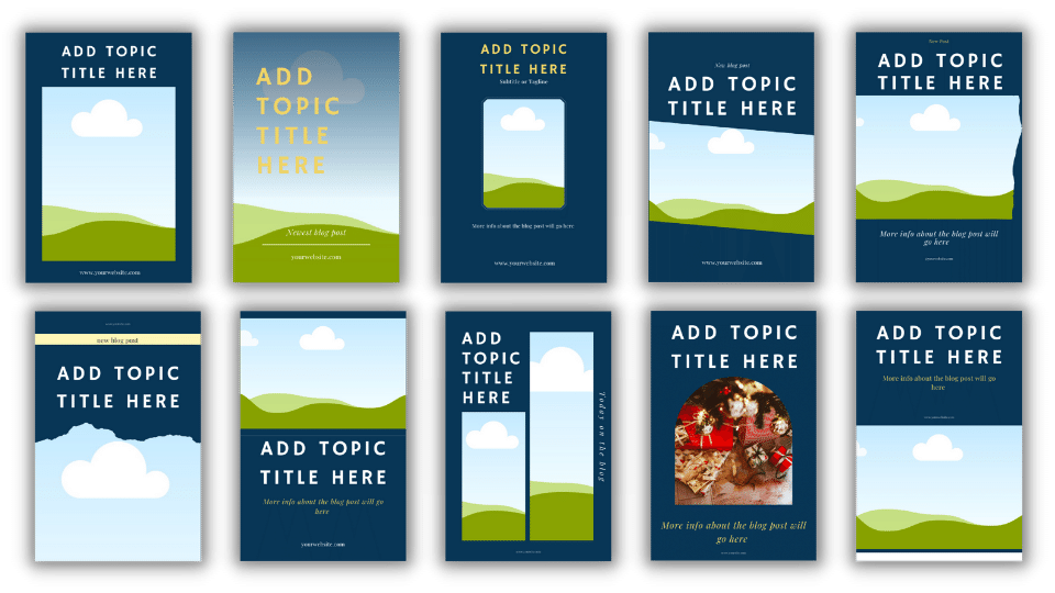 CANVA TEMPLATE TOOLKIT: MIDNIGHT EDGE
