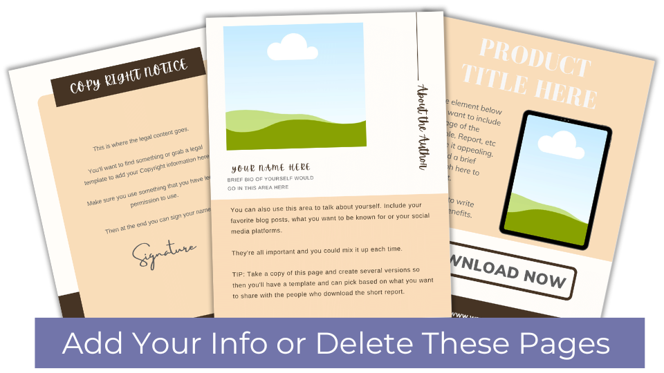 Done-For-You Report & eCourse: Getting A Better Nights Sleep