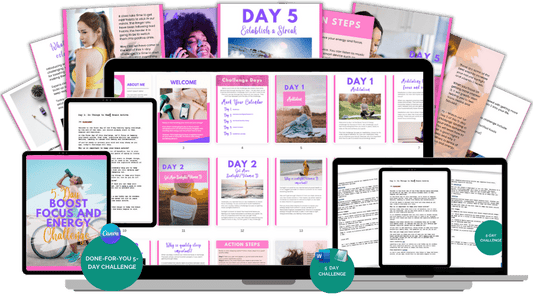 Done-For-You Challenge: Boost Focus & Energy