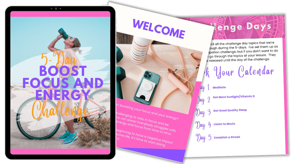 Done-For-You Challenge: Boost Focus & Energy