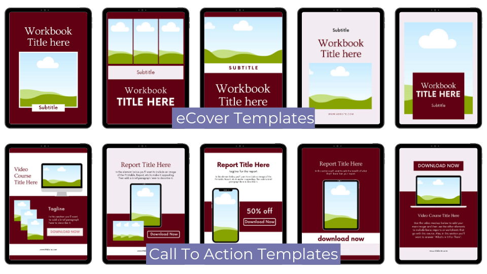CANVA TEMPLATE TOOLKIT: CHERRY BLOSSOM