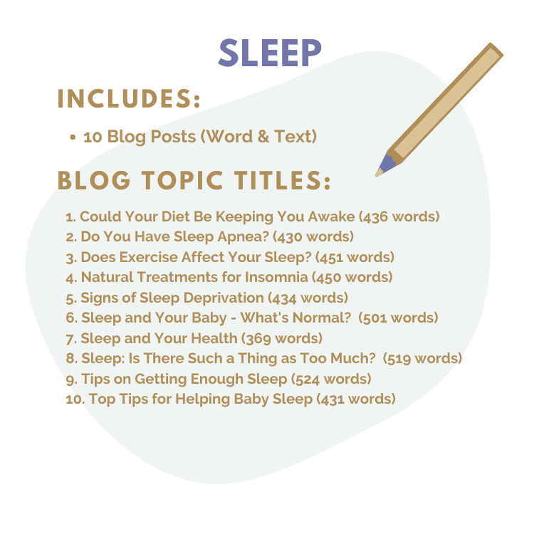 DFY Content Bundle: Stress Relief For Better Sleep