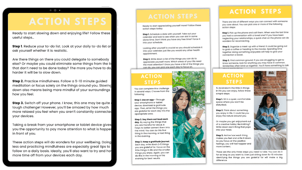 Done-For-You Challenge: Enjoy Little Things In Life