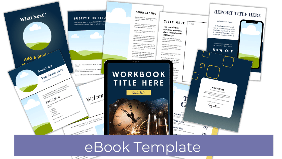 CANVA TEMPLATE TOOLKIT: MIDNIGHT EDGE