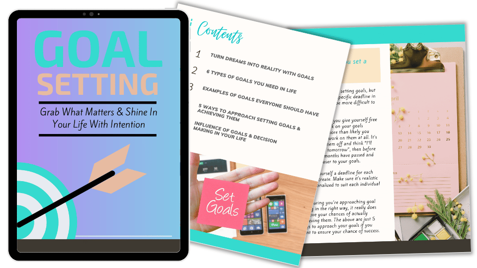 Done-For-You Blog Series & Marketing Kit: Goal Setting