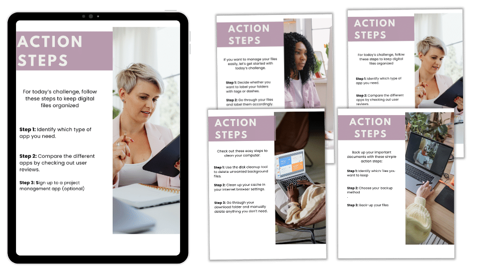 Done-For-You Challenge: Organize Digital Files
